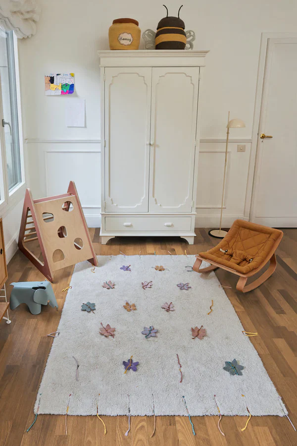 Lorena Canals Machine Washable Play Rug - Wildflowers - Image 3