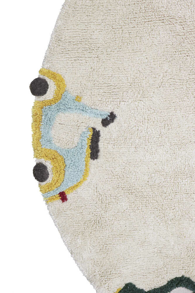 Lorena Canals Machine Washable Rug - Eco City Wheels - Image 10