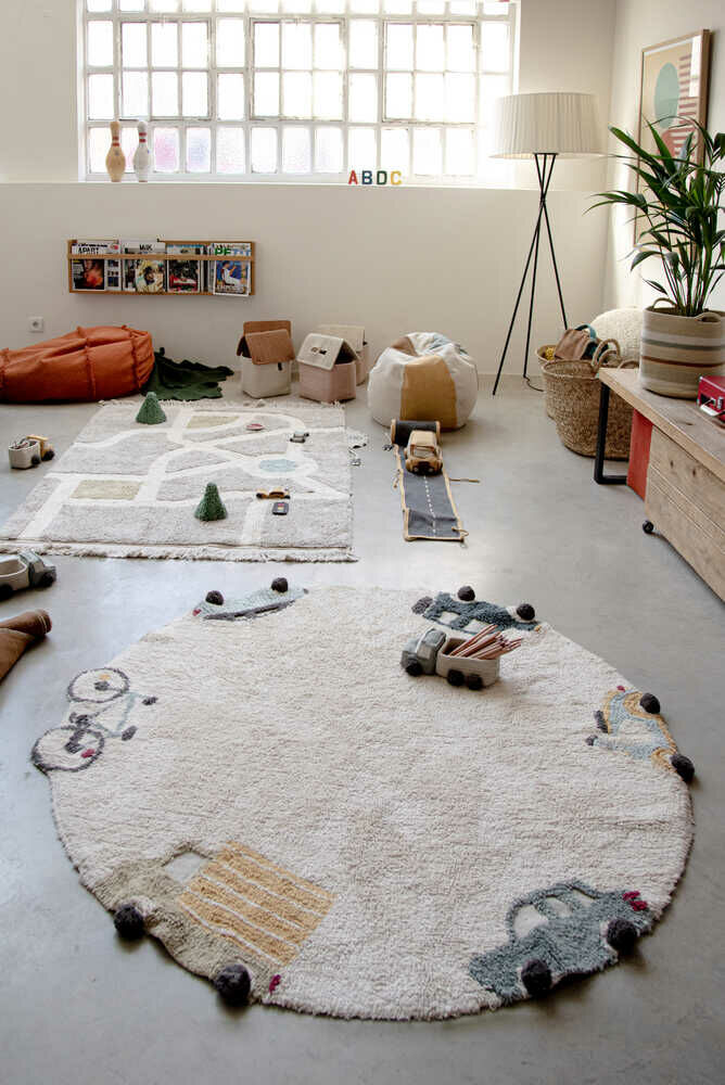 Lorena Canals Machine Washable Rug - Eco City Wheels - Image 2