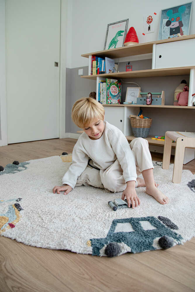 Lorena Canals Machine Washable Rug - Eco City Wheels - Image 4