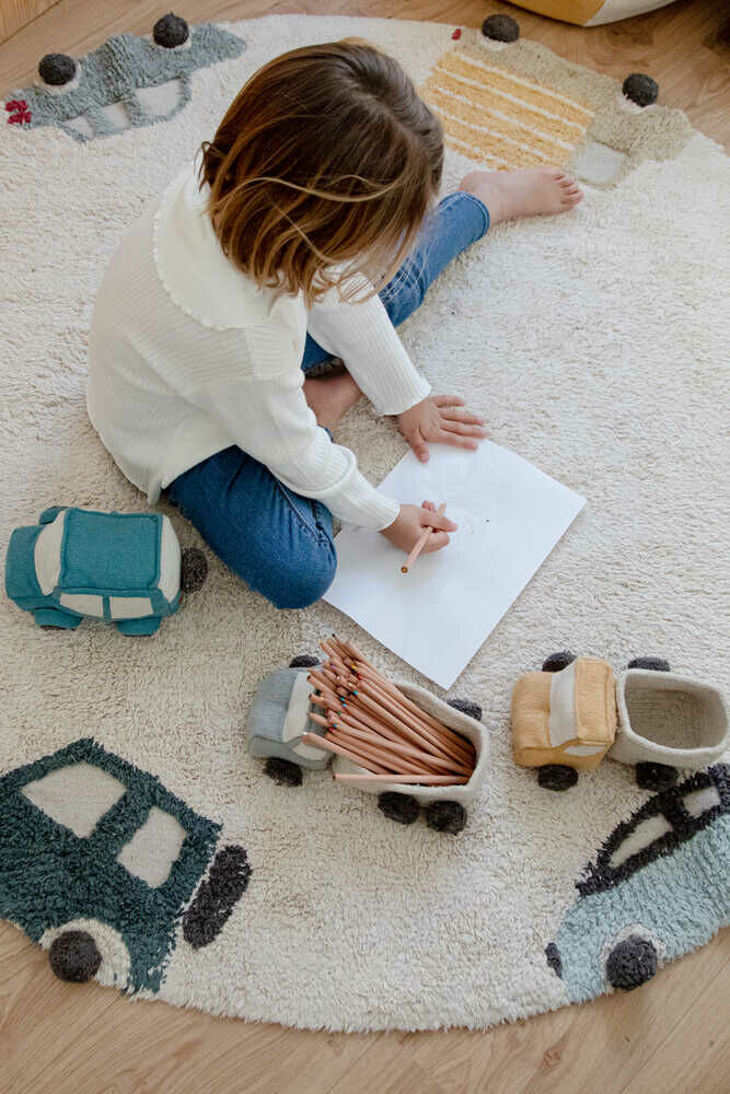 Lorena Canals Machine Washable Rug - Eco City Wheels - Image 5