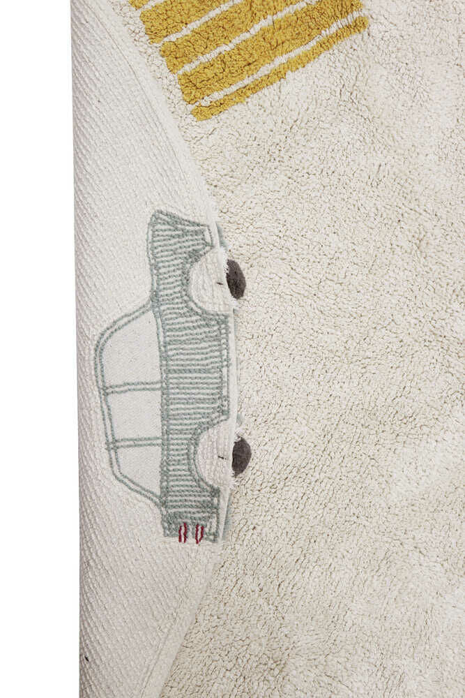 Lorena Canals Machine Washable Rug - Eco City Wheels - Image 7