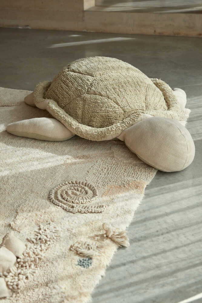 Lorena Canals Pouffe - Sea Turtle - Image 3