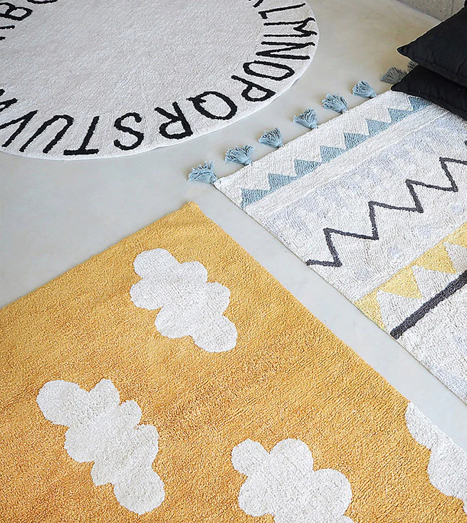 Lorena Canals Machine Washable Rug - Vintage Mustard - Image 3