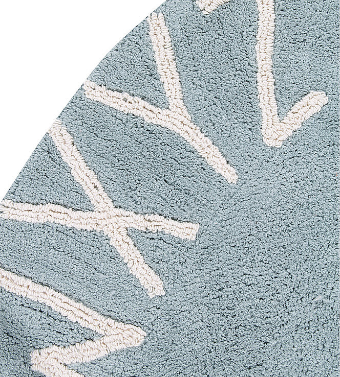 Lorena Canals Machine Washable Rug - ABC Blue/Natural - Image 3