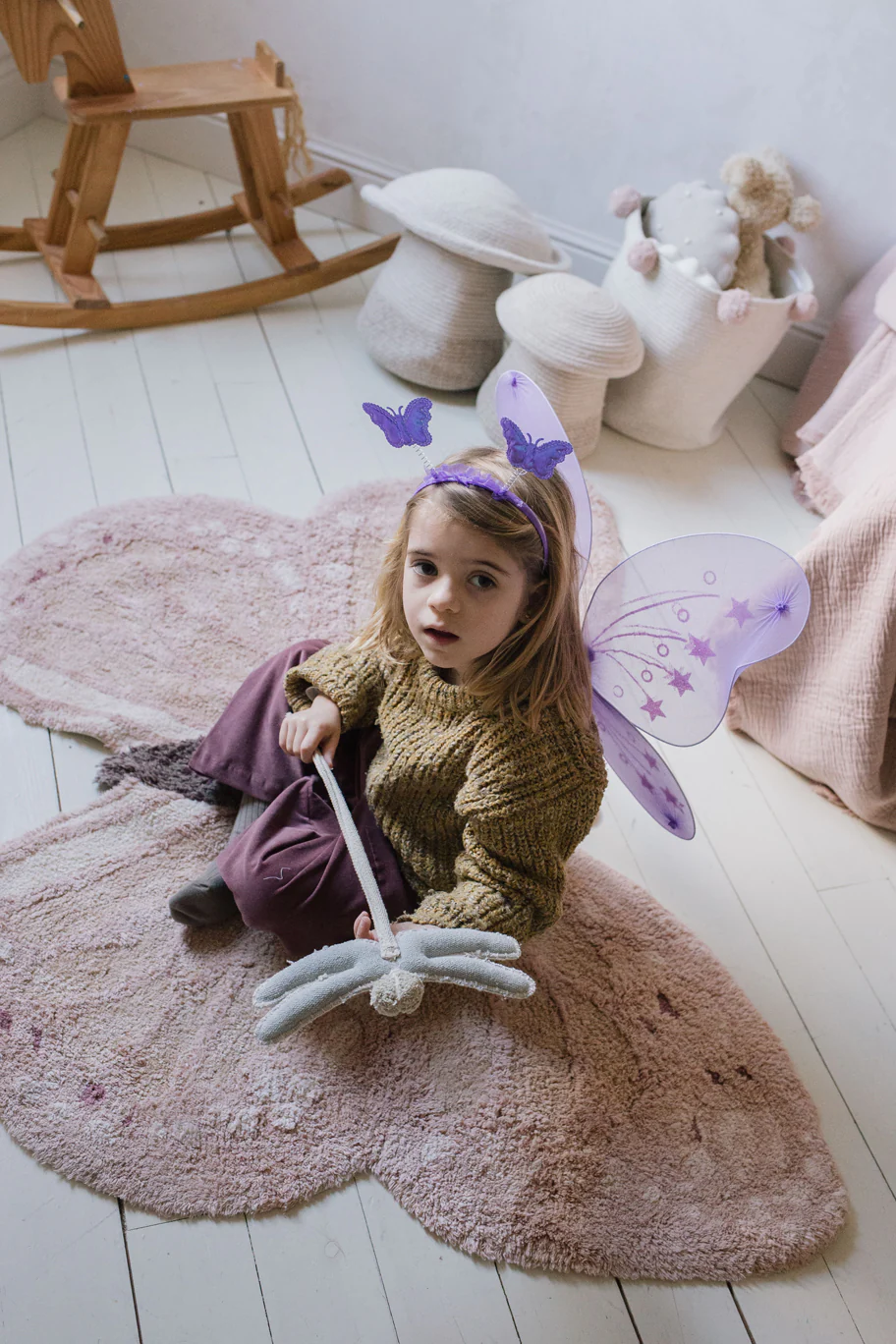 Lorena Canals Washable Rug - Butterfly - Image 3