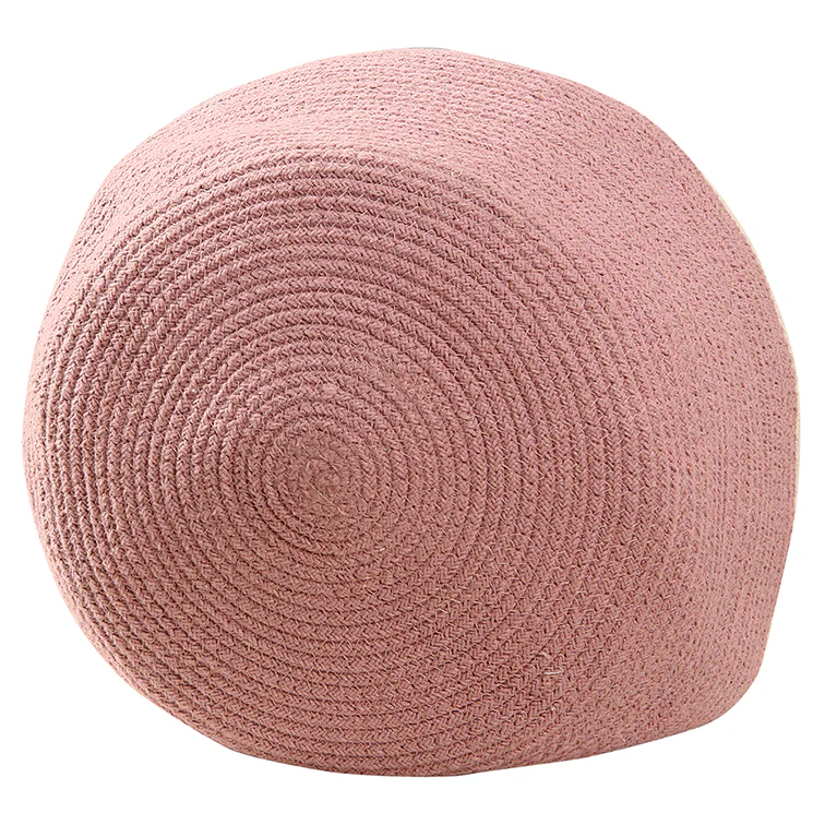 Lorena Canals Cotton Basket - Zoco Ash Rose/Natural - Image 5