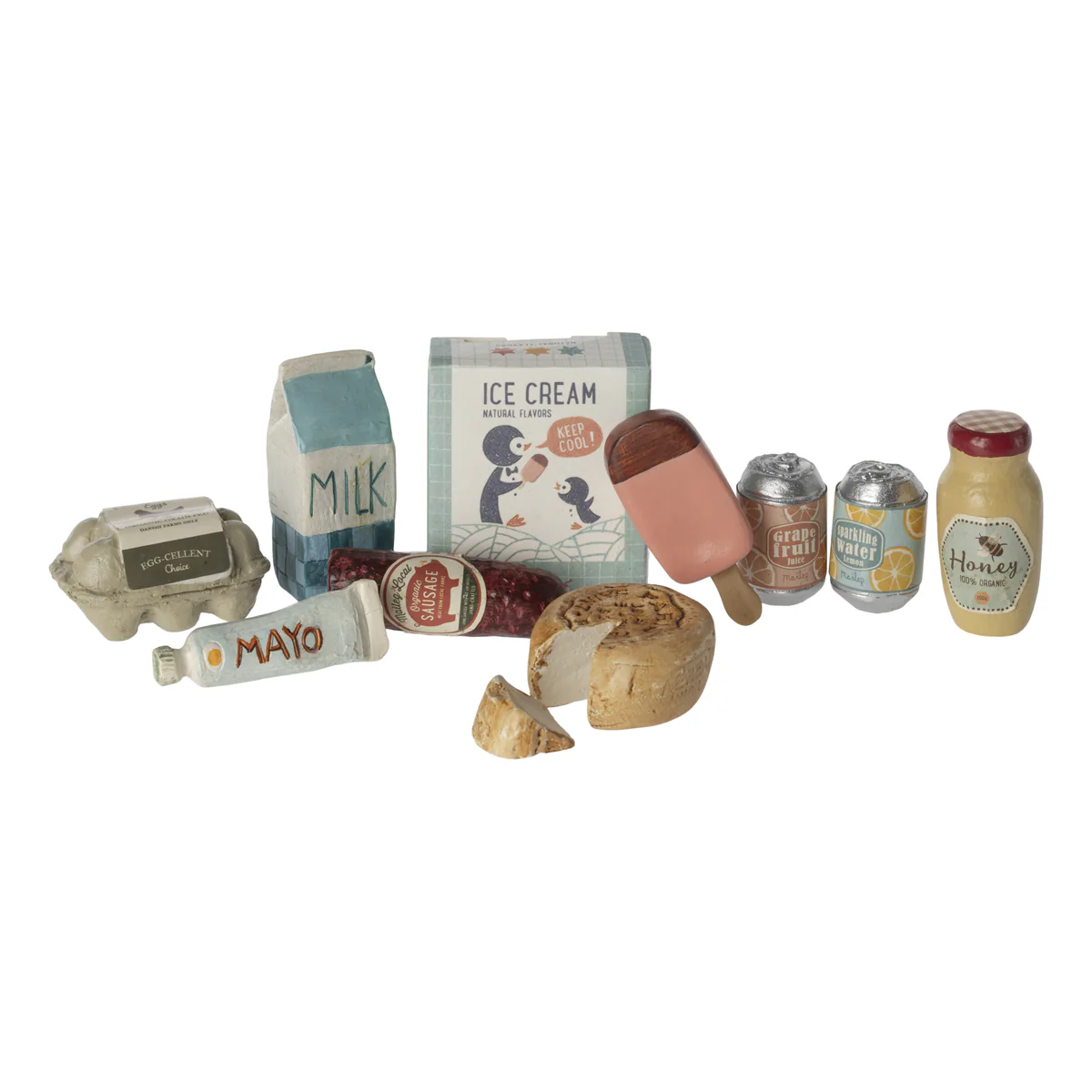 NEW Maileg Minature Mouse Grocery Box - Image 2