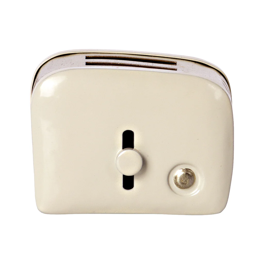 Maileg Miniature Toaster & Bread - Off White - Image 3