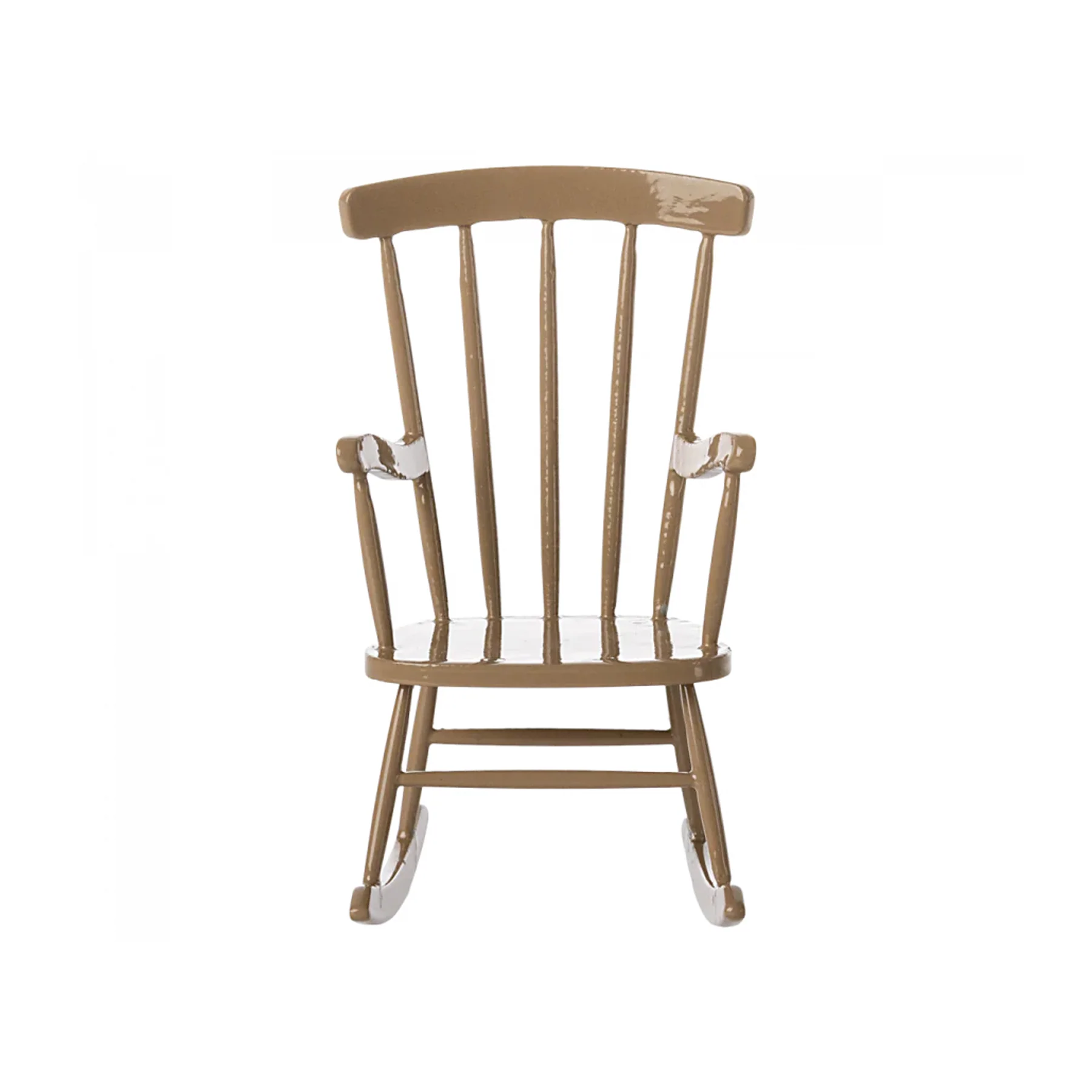 NEW Maileg Mouse Rocking Chair - Light Brown - Image 3