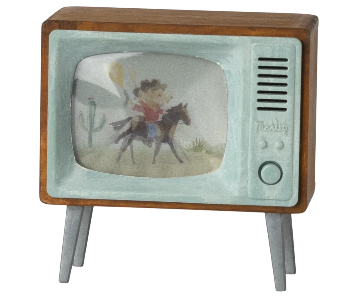 Maileg Television - Mouse - Image 3