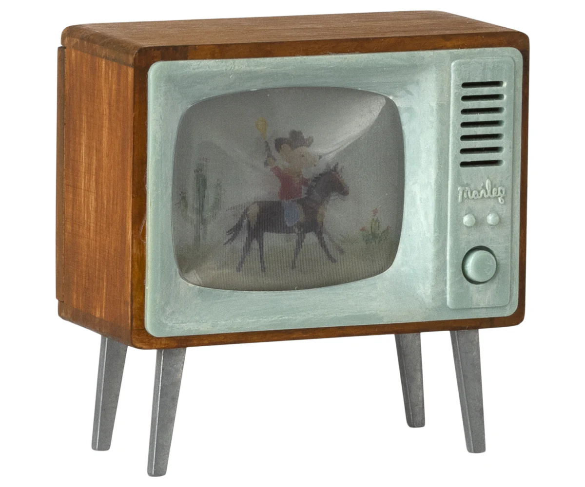 Maileg Television - Mouse - Image 4