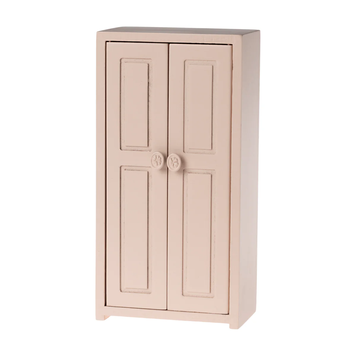 Maileg Wooden Mouse Closet - Light Rose - Image 2