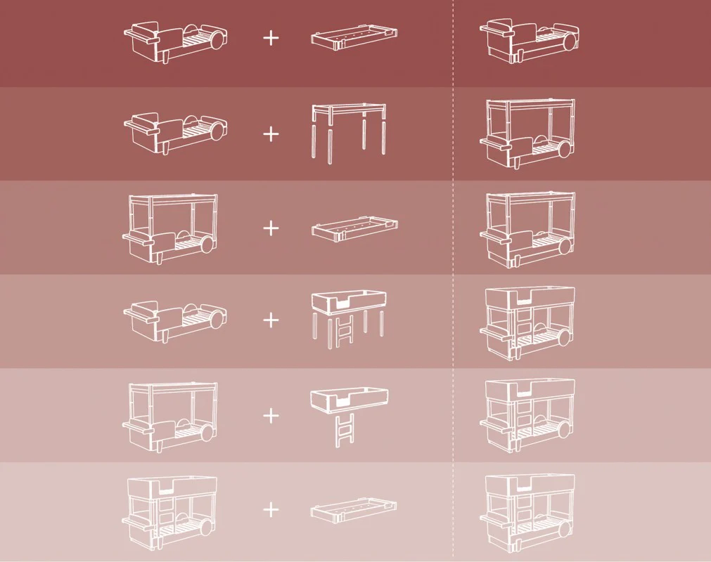 Mathy By Bols Discovery Canopy Childs Single Bed - Colour Lacquer (20+ Colours) - Image 10