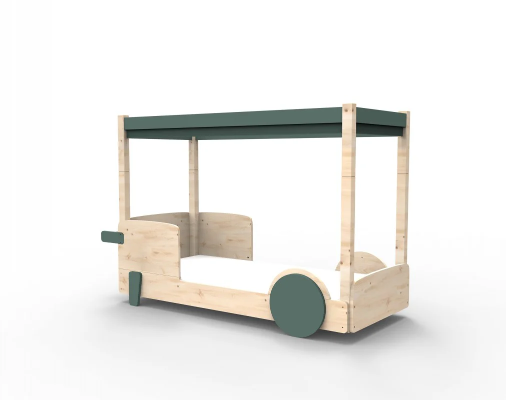 Mathy By Bols Discovery Canopy Childs Single Bed - Colour Lacquer (20+ Colours) - Image 7
