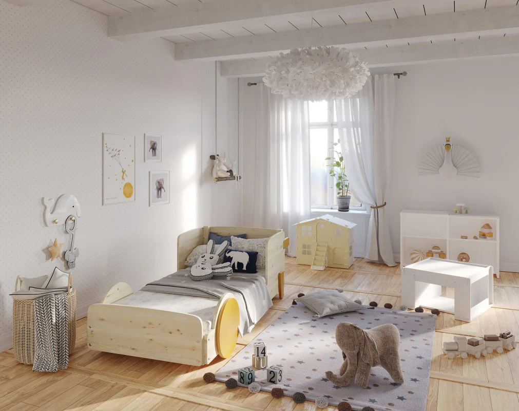 Mathy By Bols Discovery Childs Single Bed - Colour Lacquer (20+ Colours) - Image 3