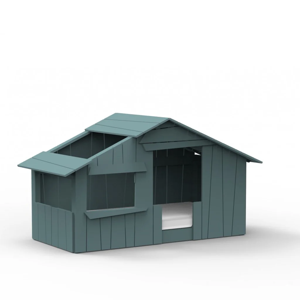 Mathy By Bols Montessori Treehouse Childs Single Bed - Colour Lacquer (20+ Colours) - Image 3