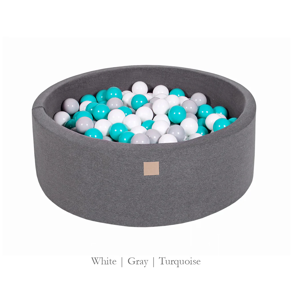 Meowbaby Dark Grey Ball Pit - Various Ball Colours - Image 7