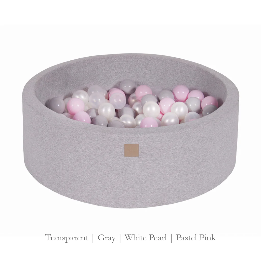 Meowbaby Light Grey Ball Pit - Various Ball Colours - Image 6