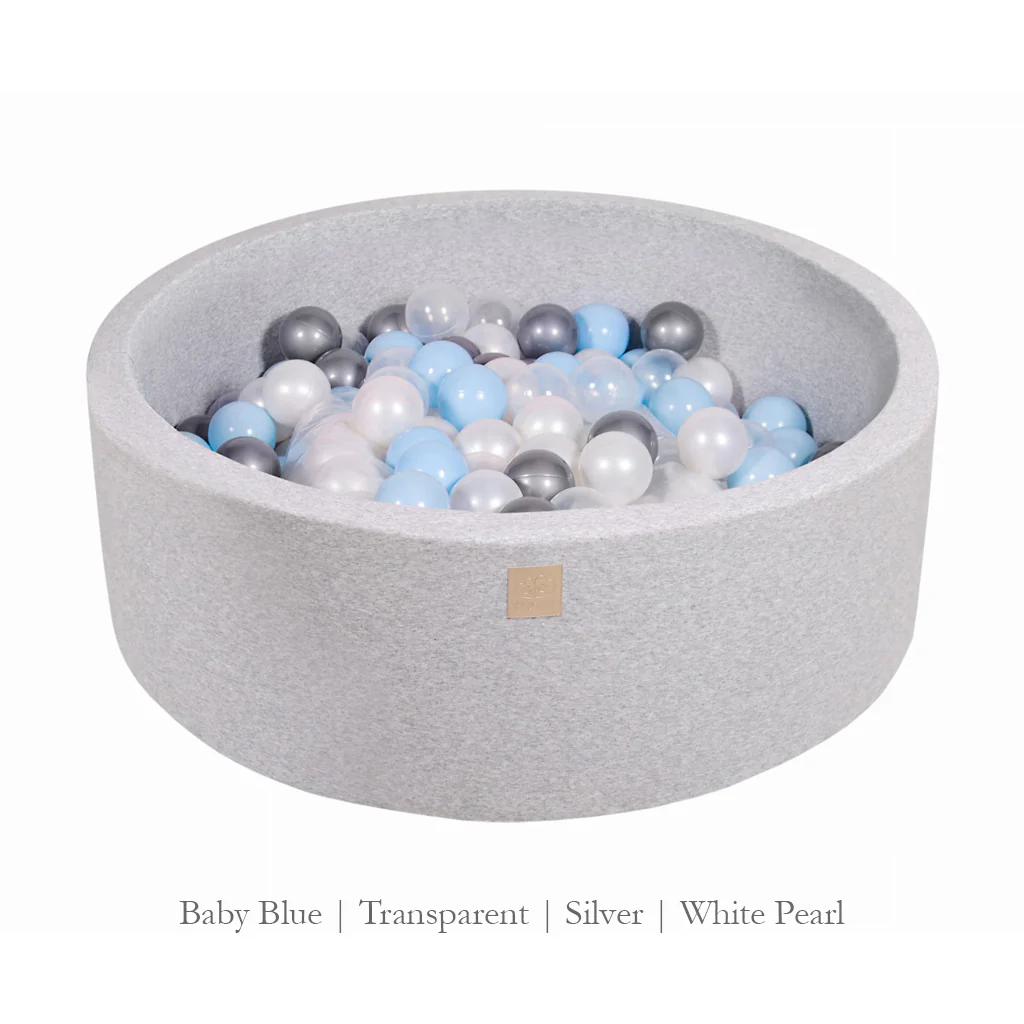 Meowbaby Light Grey Ball Pit - Various Ball Colours - Image 7