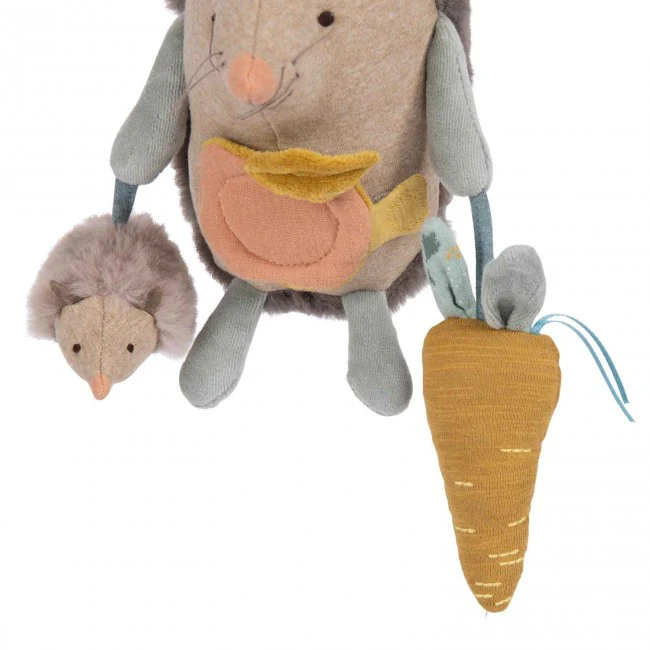 Moulin Roty Activity Hedgehog Trois Petits Lapins - Image 4