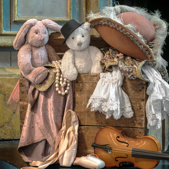 Moulin Roty Arthur & Louison Bear - Grey - Image 2
