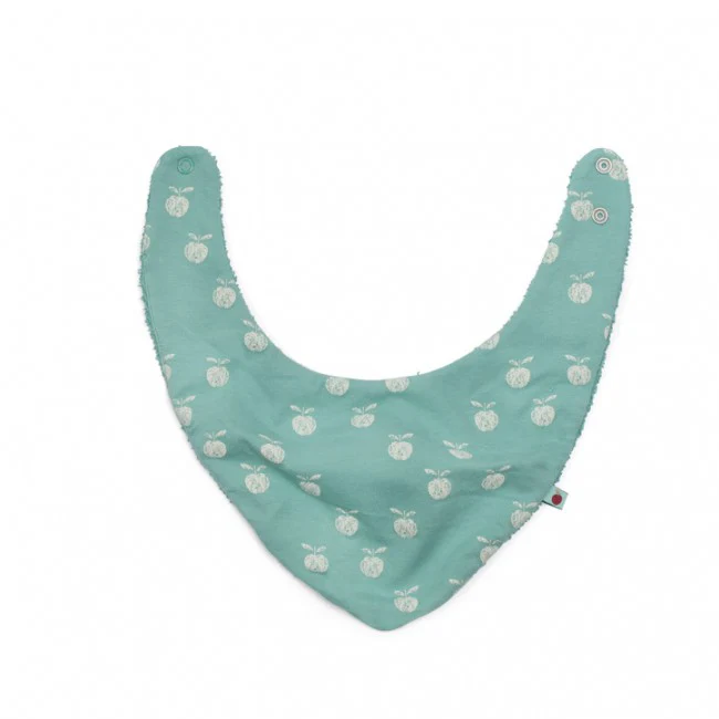 Moulin Roty Bandana Bib - Apple - Image 2