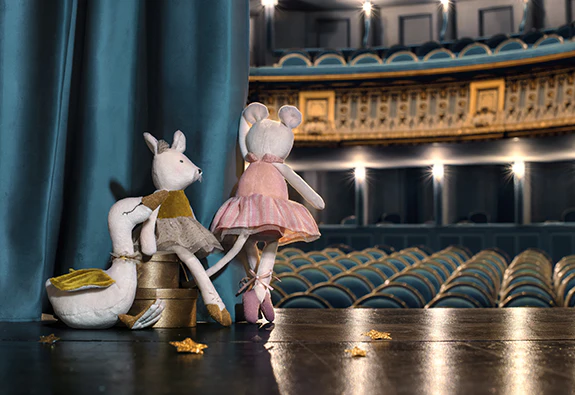 Moulin Roty Pink Mouse - La Petite Ecole de Dance - Image 7