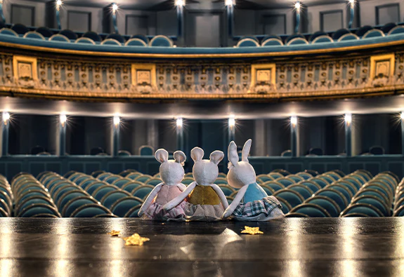 Moulin Roty Pink Mouse - La Petite Ecole de Dance - Image 8