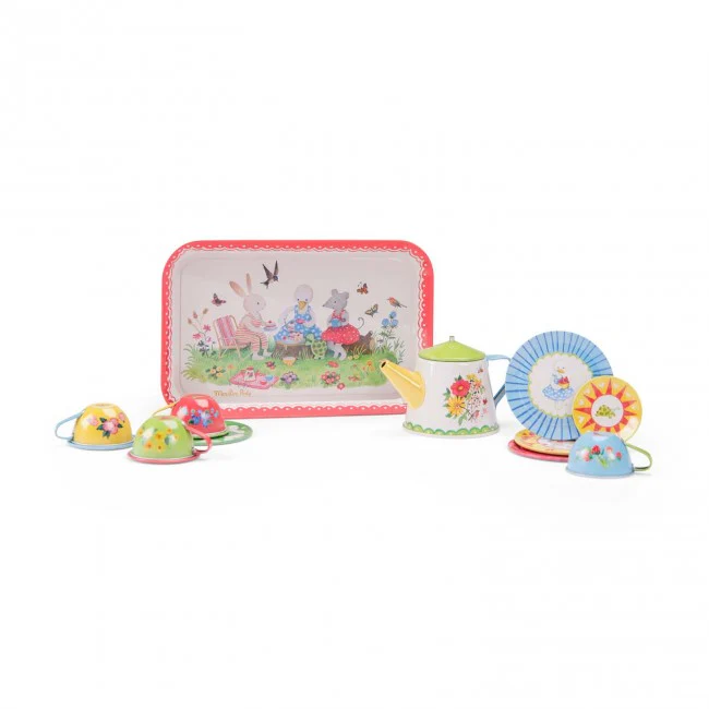 Moulin Roty Le Grande Famille Tea Set - Image 7