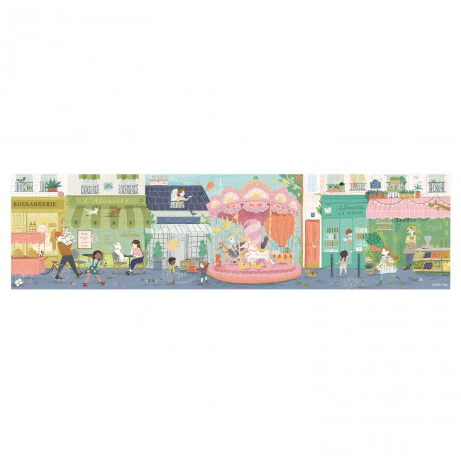 Moulin Roty Les Parisiennes 10 rue des Lilas Puzzle - Image 3