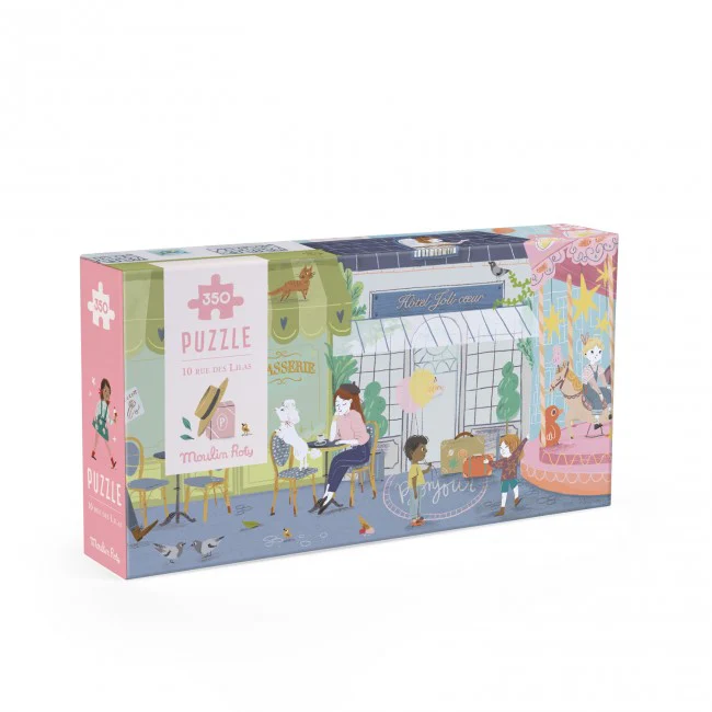 Moulin Roty Les Parisiennes 10 rue des Lilas Puzzle - Image 4