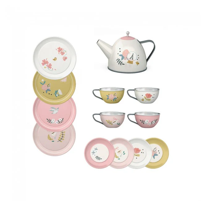 Moulin Roty Les Parisiennes 14 piece Tea Set - Image 3