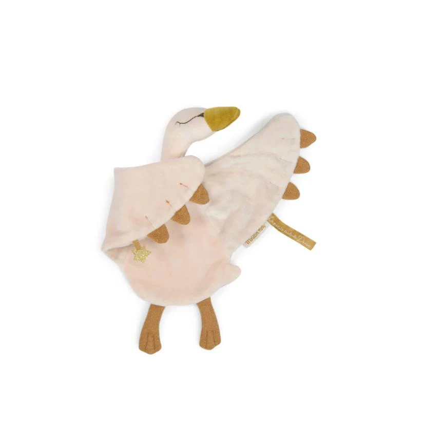 Moulin Roty Personalised Swan Comforter - Image 4
