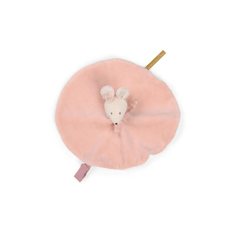 Moulin Roty Pink Mouse Comforter La Petite Ecole De Dance - Image 3