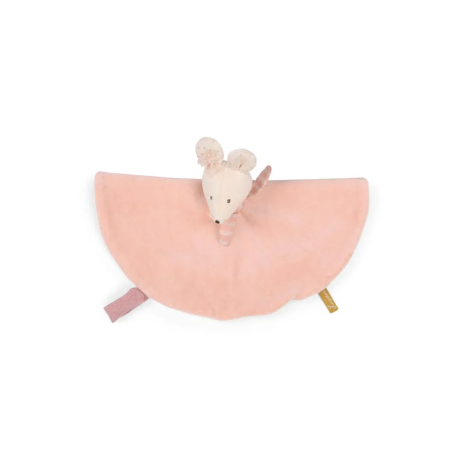 Moulin Roty Pink Mouse Comforter La Petite Ecole De Dance - Image 4