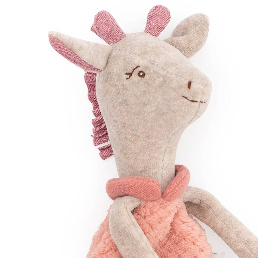 Moulin Roty Rattle Comforter - Giraffe - Image 3