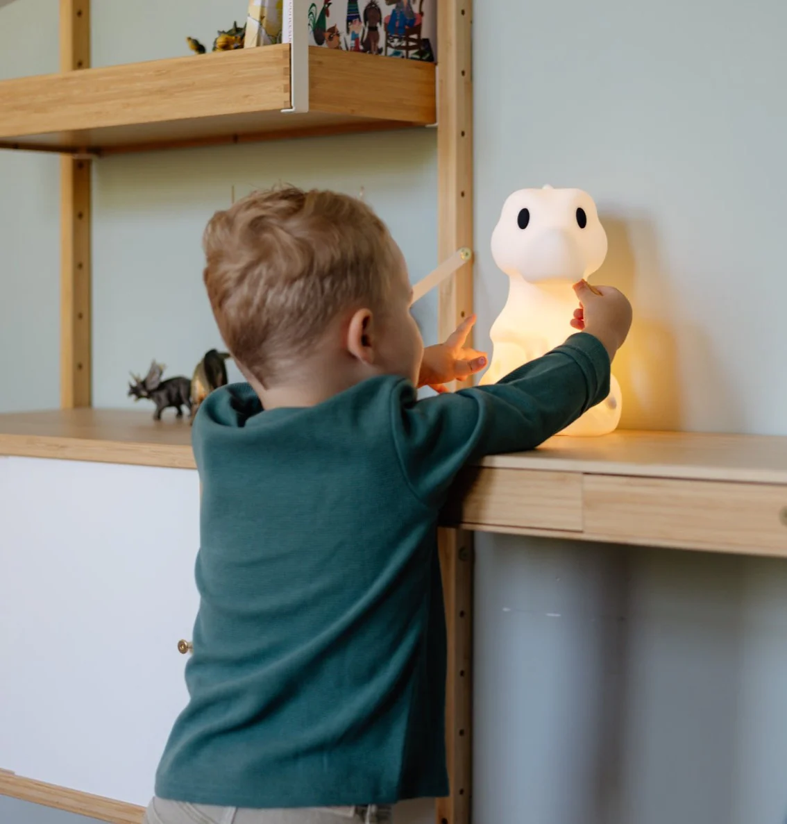 Mr Maria Rechargeable Childs Light - Rena Dinosaur - Image 2