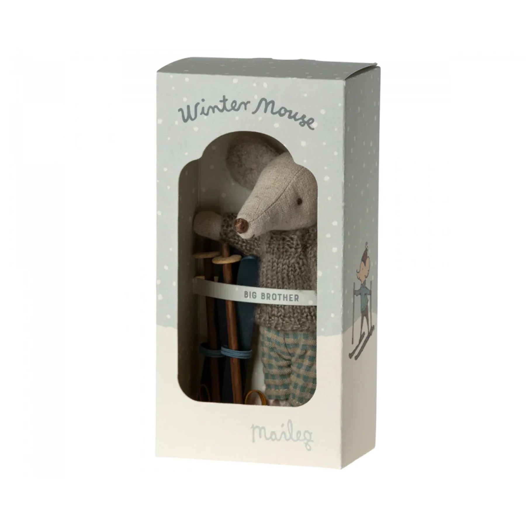 Maileg Big Brother - Winter Mouse - Image 3