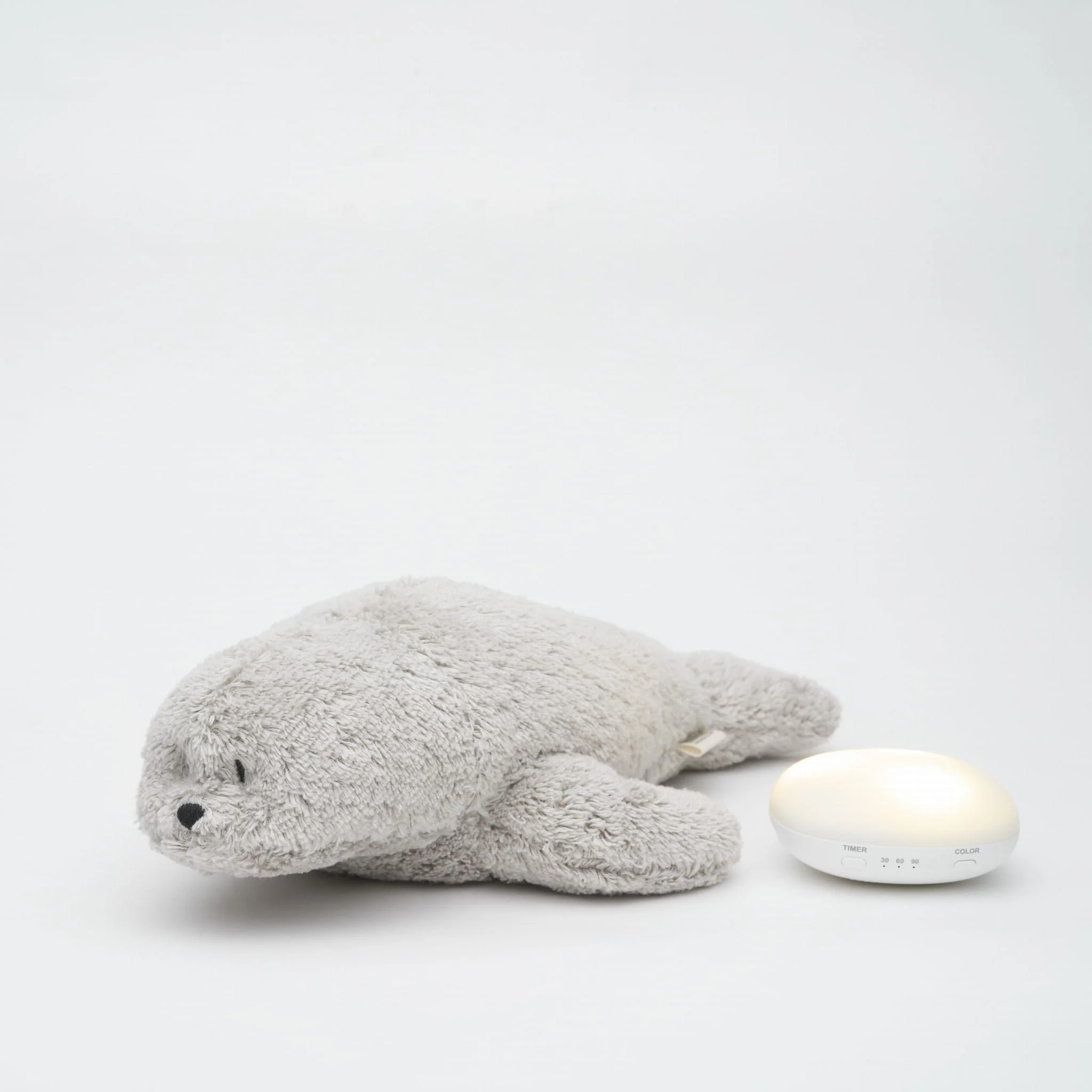 NEW Moonie 2.0 Organic Humming Seal Sleep Aid - Grey