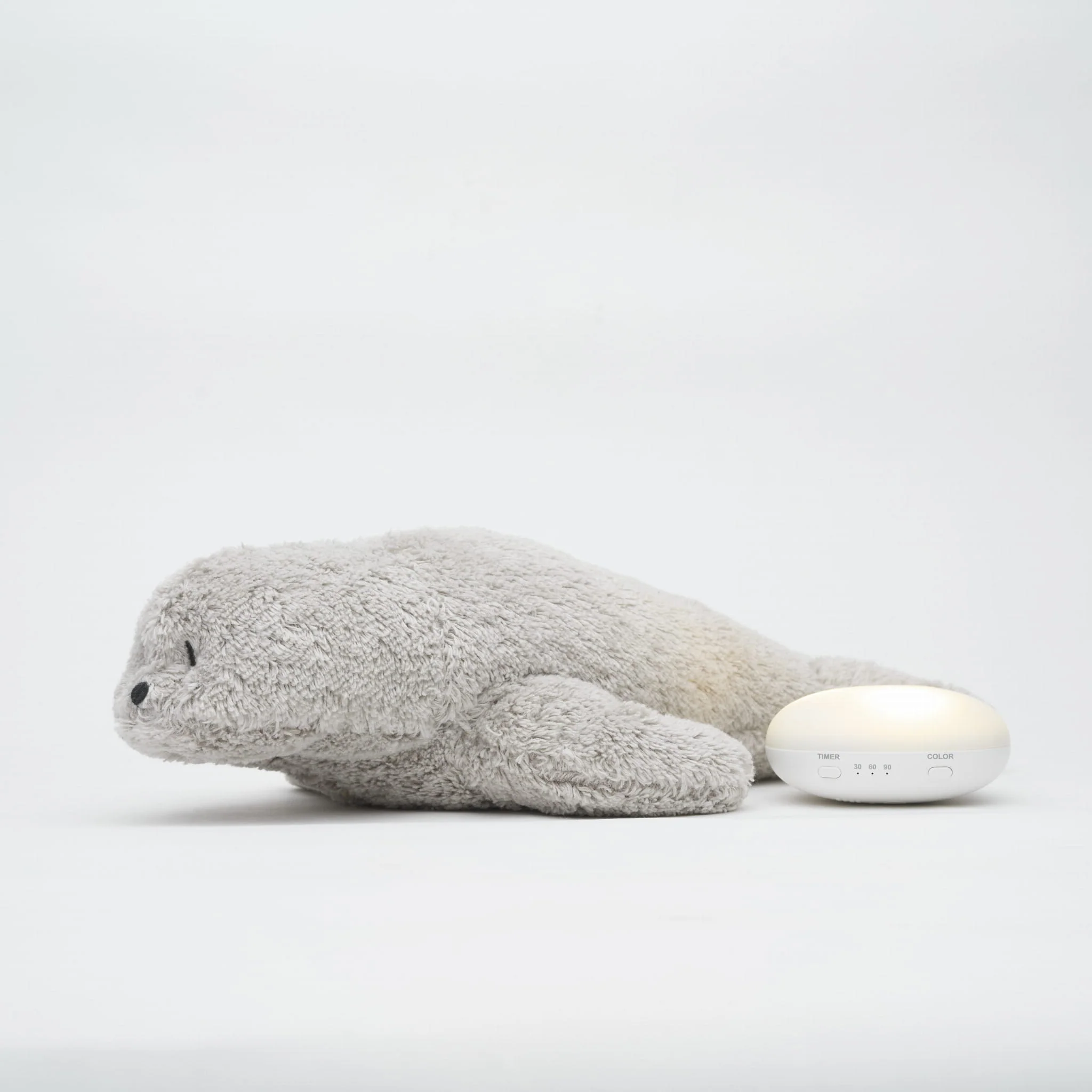 NEW Moonie 2.0 Organic Humming Seal Sleep Aid - Grey - Image 4