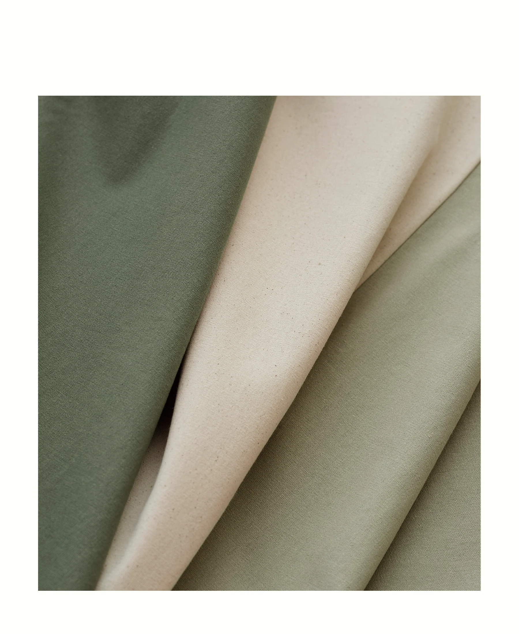 Oliver Furniture Camp Bed Canopy - Circus Green | Undyed - Image 3