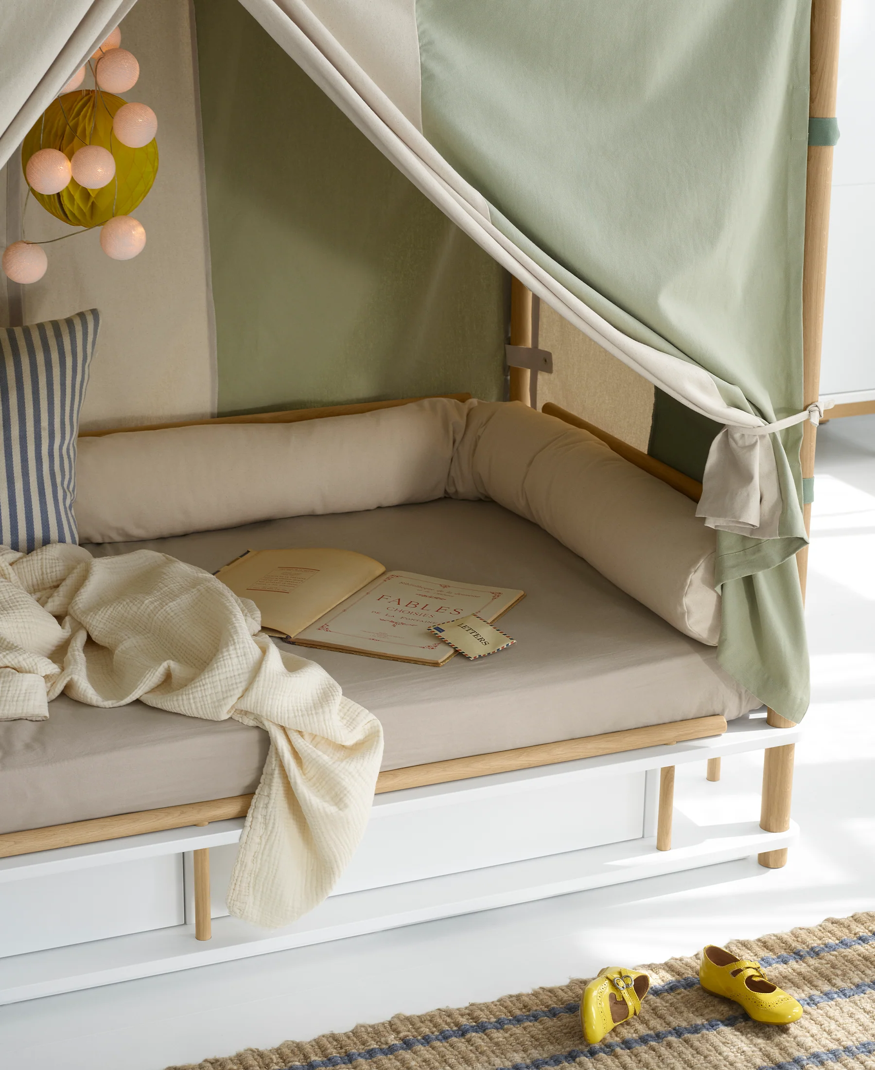 Oliver Furniture Camp Bed Snake - Undyed - Image 3