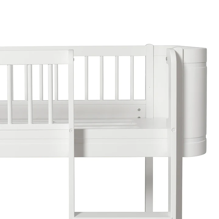 Oliver Furniture Mini+ Low Loft Bed - White - Image 5