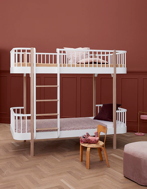 Oliver Furniture Wood Bunk Bed - White/Oak - Image 4