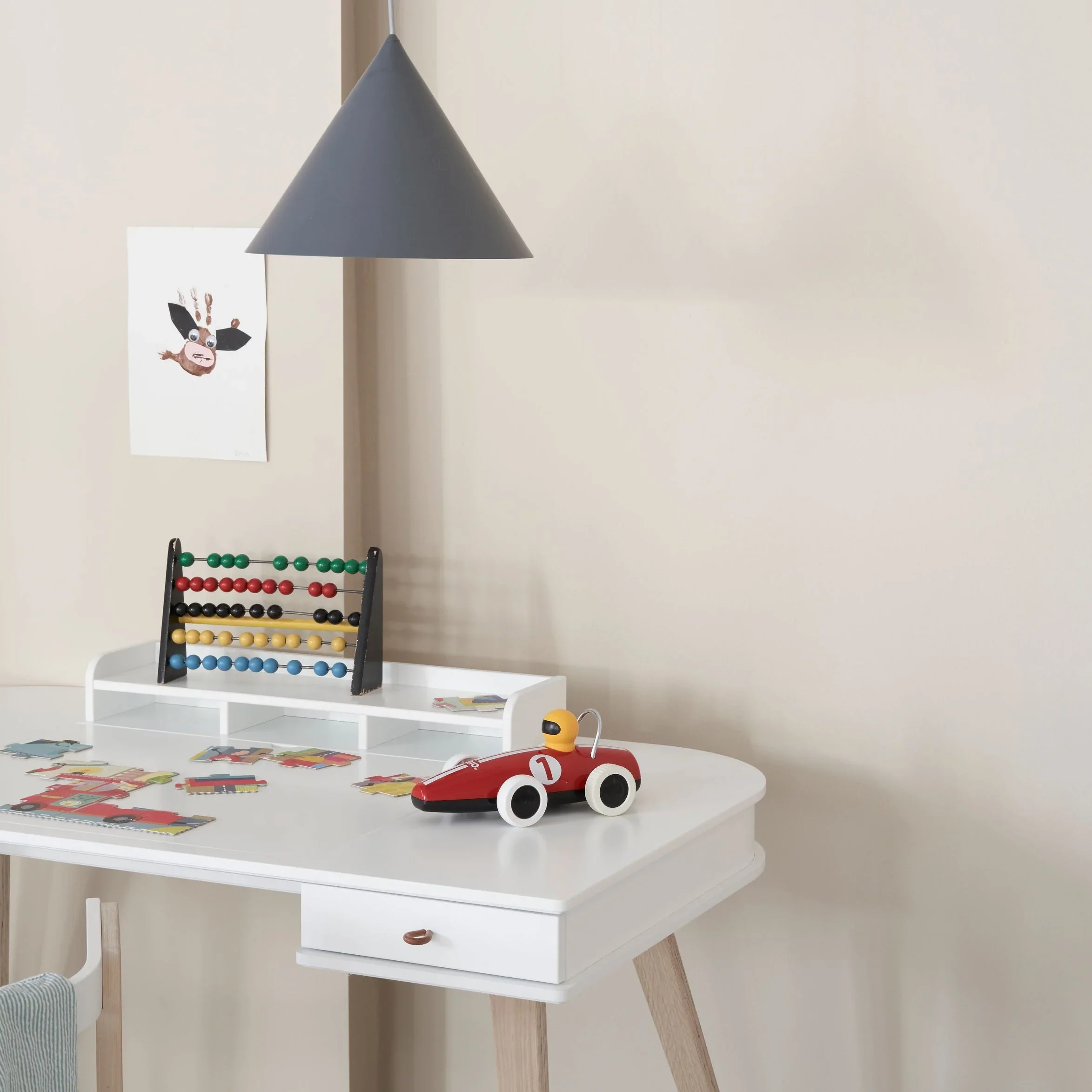 Oliver Furniture Wood Desk - Image 4