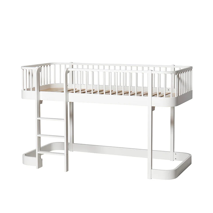 Oliver Furniture Wood Low Loft Bed - White - Image 3
