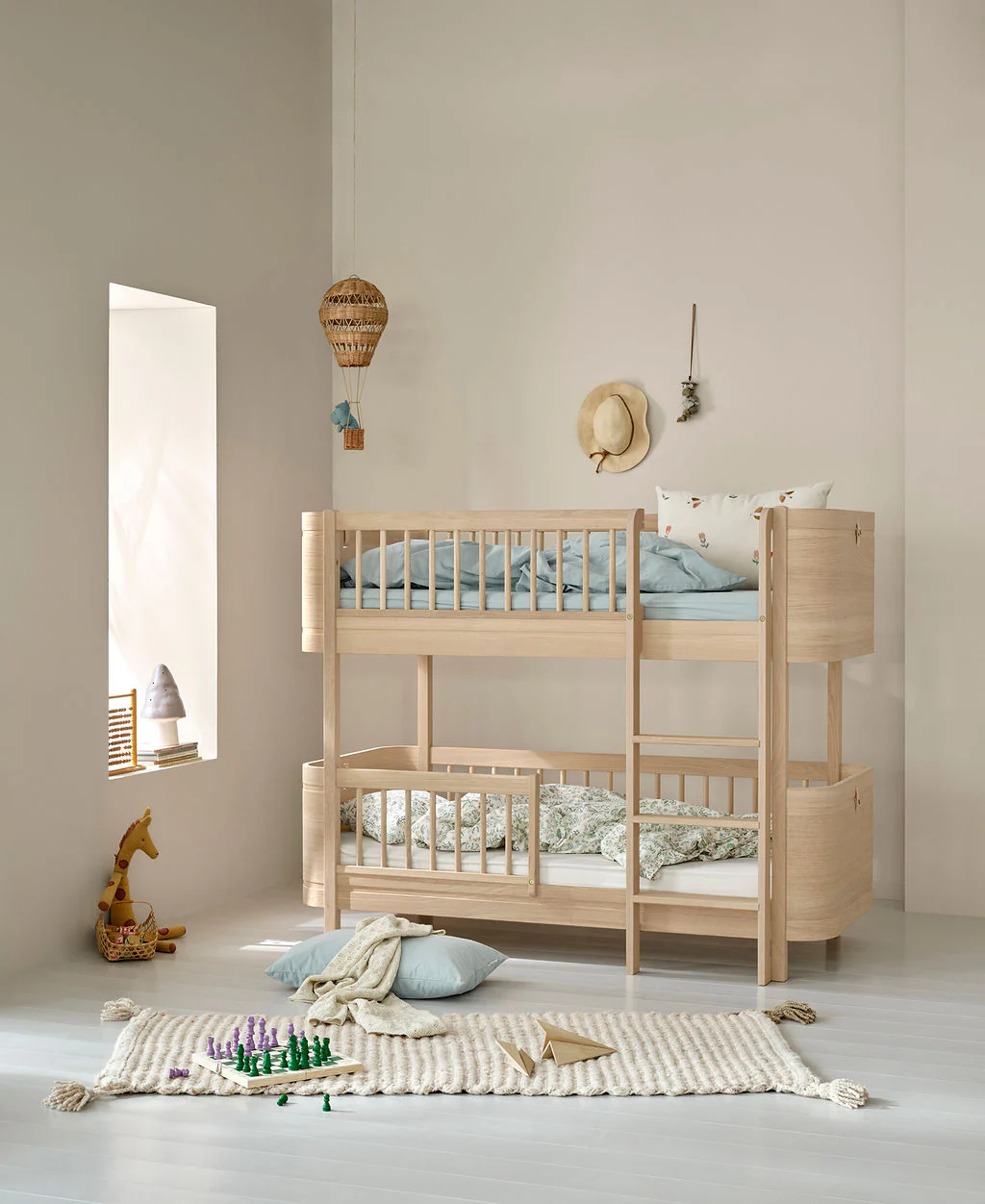 Oliver Furniture Wood Mini+ low bunk bed -Oak - Image 3
