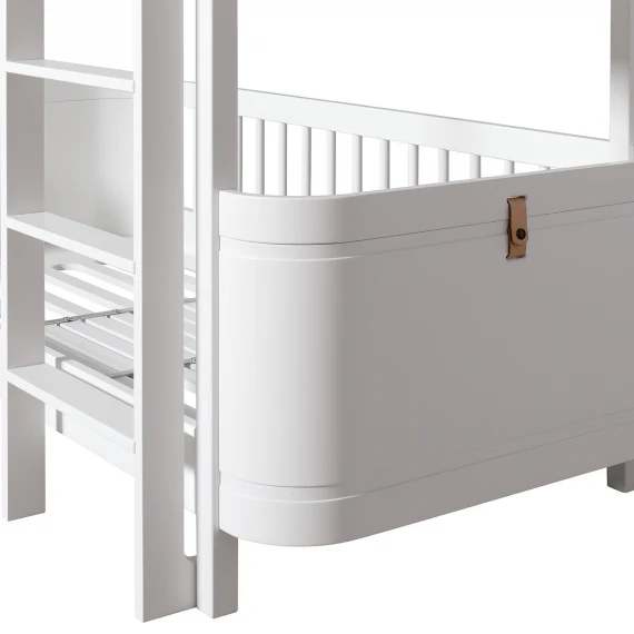 Oliver Furniture Wood Mini+ Low Bunk Bed - White - Image 4