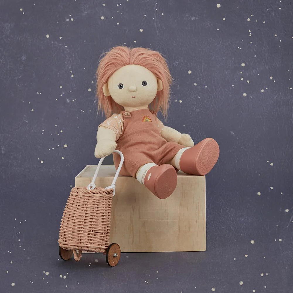 Olli Ella Toy Doll Luggy - Rose - Image 6